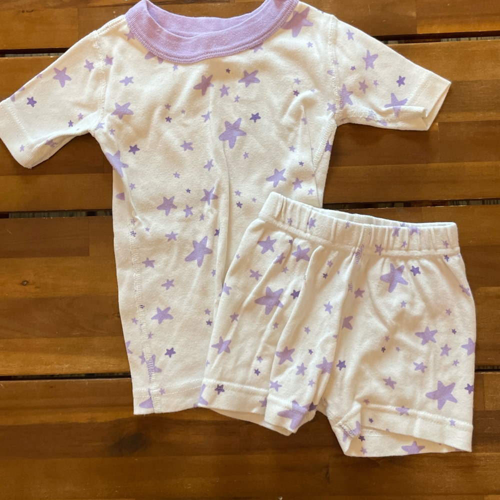 HANNA ANDERSSON Purple Star Moon and Back Short Johns (Sz 90/3T)